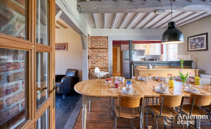 Holiday cottage in Rochefort for 12/14 persons in the Ardennes
