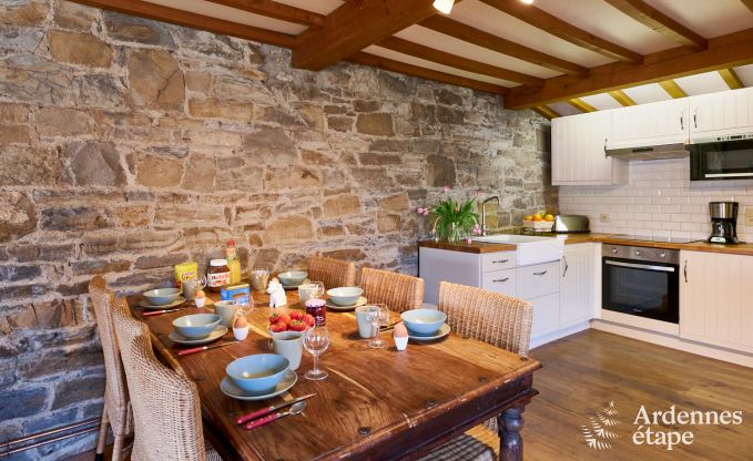 Holiday cottage in Rochefort for 12/14 persons in the Ardennes