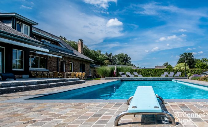Luxury villa in Rochefort for 13 persons in the Ardennes