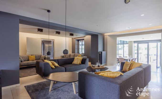 Luxury villa in Rochefort for 20 persons in the Ardennes