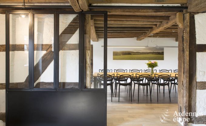 Holiday cottage in Rochefort for 14 persons in the Ardennes