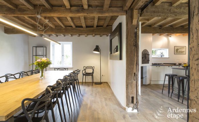 Holiday cottage in Rochefort for 14 persons in the Ardennes