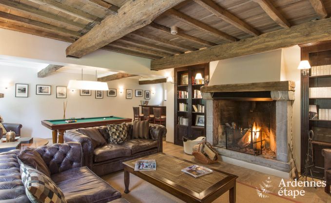 Holiday cottage in Rochefort for 14 persons in the Ardennes