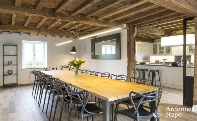 Holiday cottage in Rochefort for 14 persons in the Ardennes