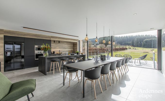 Luxury villa in Saint-Hubert for 8/12 persons in the Ardennes