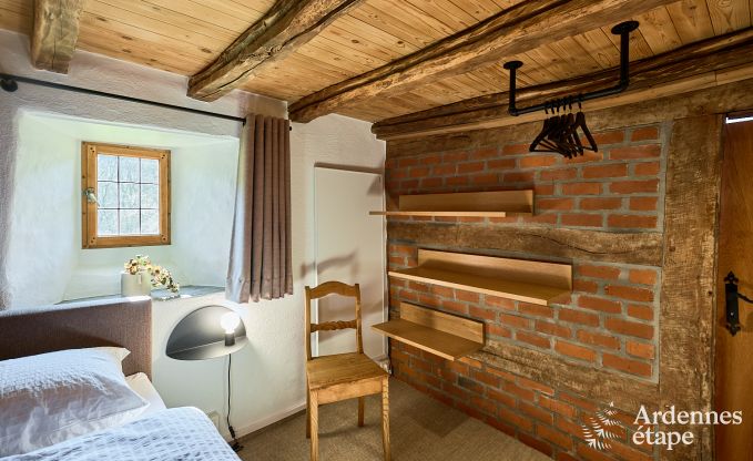 Charming holiday home in Saint-Vith for 6 people with sauna, private garden and open fireplace