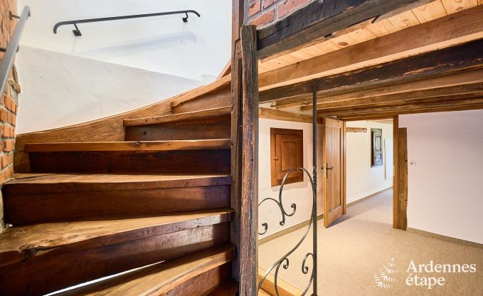 Charming holiday home in Saint-Vith for 6 people with sauna, private garden and open fireplace