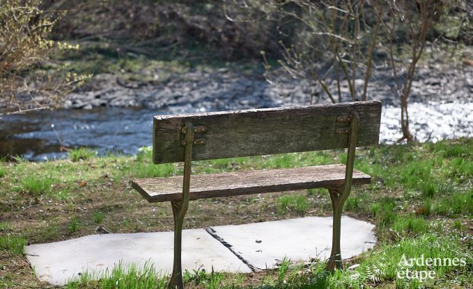 Charming holiday home in Saint-Vith for 6 people with sauna, private garden and open fireplace