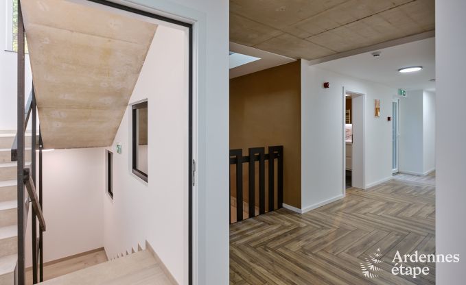 Spacious holiday home Saint-Vith for 23 people with 6 bedrooms, sauna and large garden