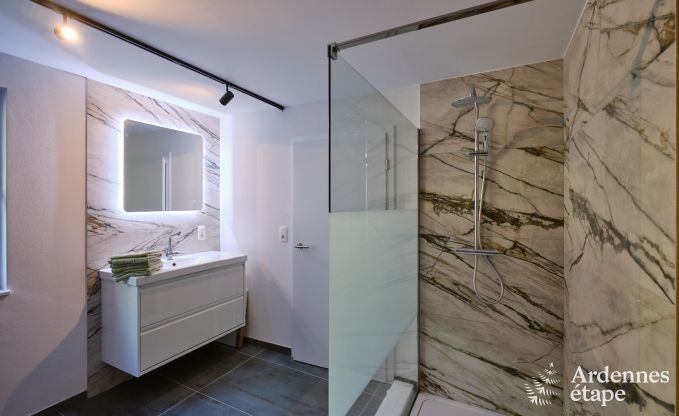 Spacious holiday home Saint-Vith for 23 people with 6 bedrooms, sauna and large garden