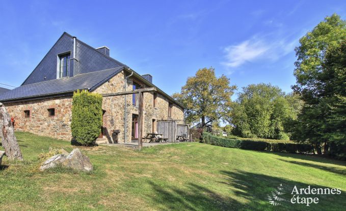 Charming 2.5 star cottage for six people for rent in Sainte-Ode