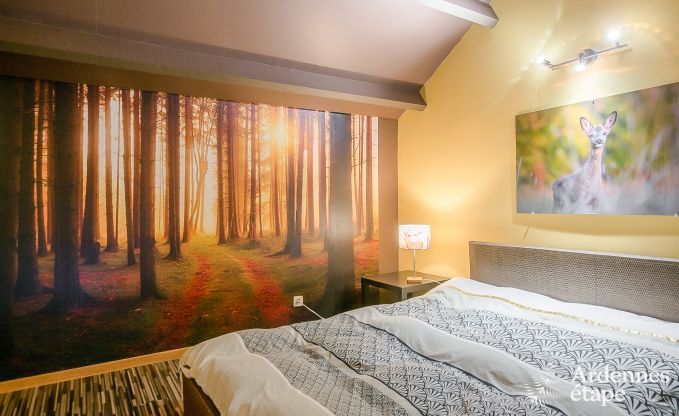 Holiday cottage in Sainte-Ode for 4/6 persons in the Ardennes