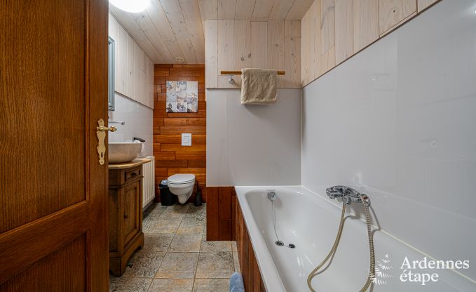 Comfortable holiday home with swimming pool in Sainte-Ode, Ardennes