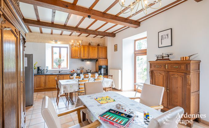 Comfortable holiday home with swimming pool in Sainte-Ode, Ardennes