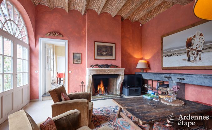 Charming holiday accommodation in the annex of a castle in Sars-la-Bruyre, Ardennes