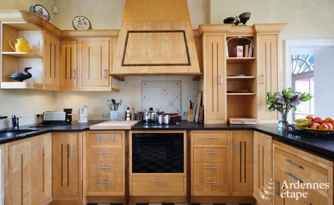 Charming holiday accommodation in the annex of a castle in Sars-la-Bruyre, Ardennes