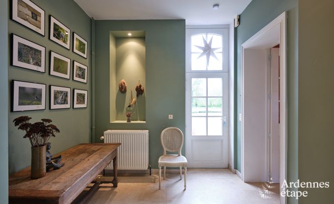 Charming holiday accommodation in the annex of a castle in Sars-la-Bruyre, Ardennes