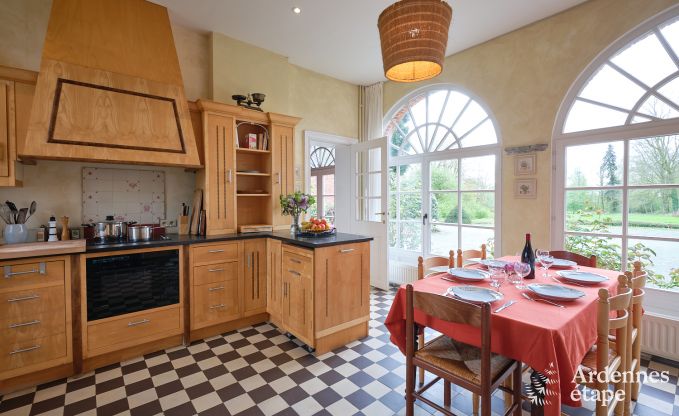 Charming holiday accommodation in the annex of a castle in Sars-la-Bruyre, Ardennes