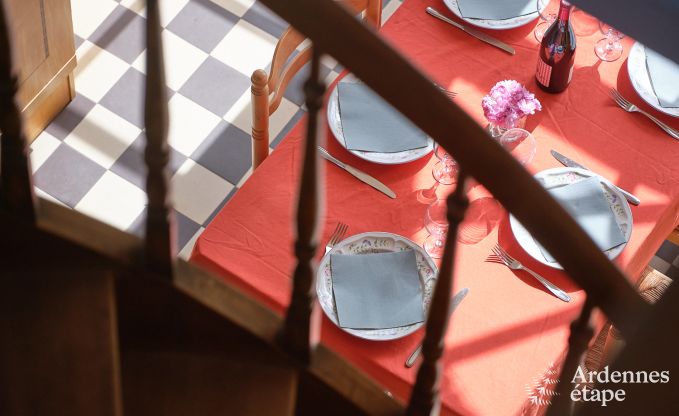 Charming holiday accommodation in the annex of a castle in Sars-la-Bruyre, Ardennes