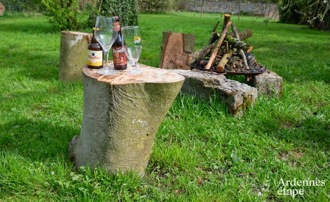 Charming holiday accommodation in the annex of a castle in Sars-la-Bruyre, Ardennes