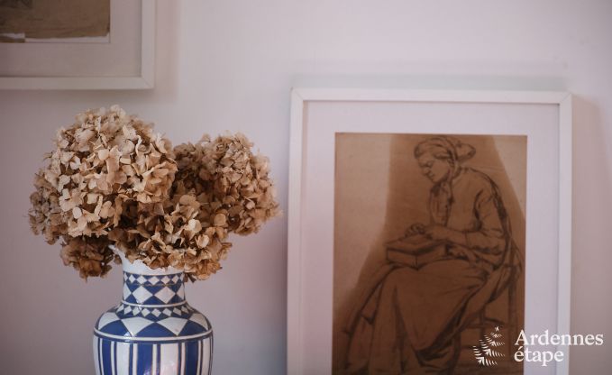 Charming holiday accommodation in the annex of a castle in Sars-la-Bruyre, Ardennes