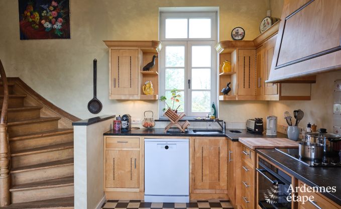 Charming holiday accommodation in the annex of a castle in Sars-la-Bruyre, Ardennes