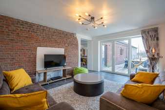 Modern holiday home for 6 people in Somme-Leuze, near Durbuy