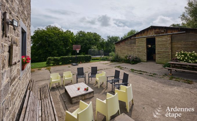 Holiday cottage in Somme-Leuze for 22 persons in the Ardennes
