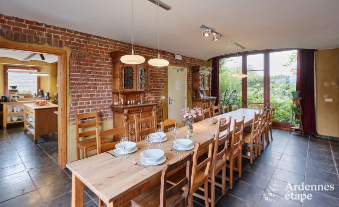 Holiday cottage in Somme-Leuze for 22 persons in the Ardennes