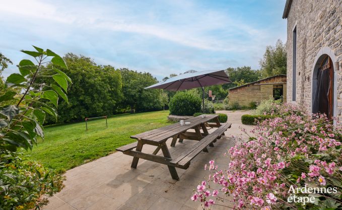 Holiday cottage in Somme-Leuze for 22 persons in the Ardennes