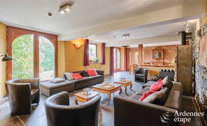 Holiday cottage in Somme-Leuze for 22 persons in the Ardennes