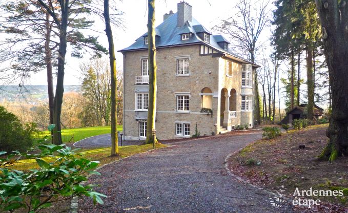 Castle in Spa for 9 persons in the Ardennes