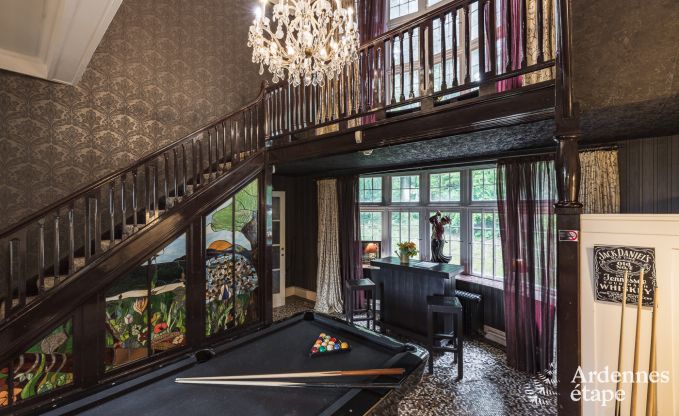 Castle in Spa for 9 persons in the Ardennes
