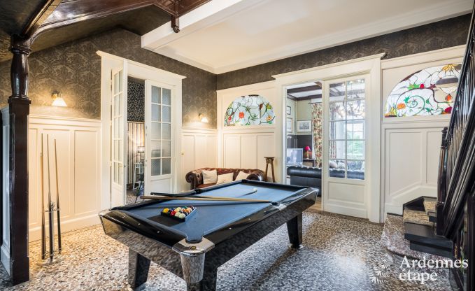 Castle in Spa for 9 persons in the Ardennes