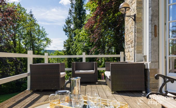 Castle in Spa for 9 persons in the Ardennes