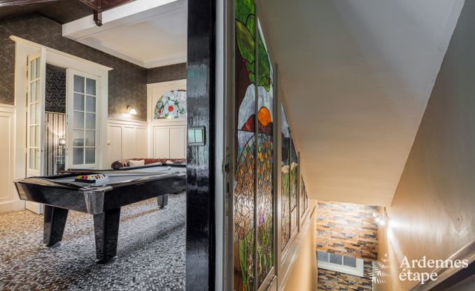 Castle in Spa for 9 persons in the Ardennes
