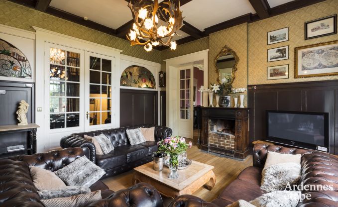 Castle in Spa for 9 persons in the Ardennes