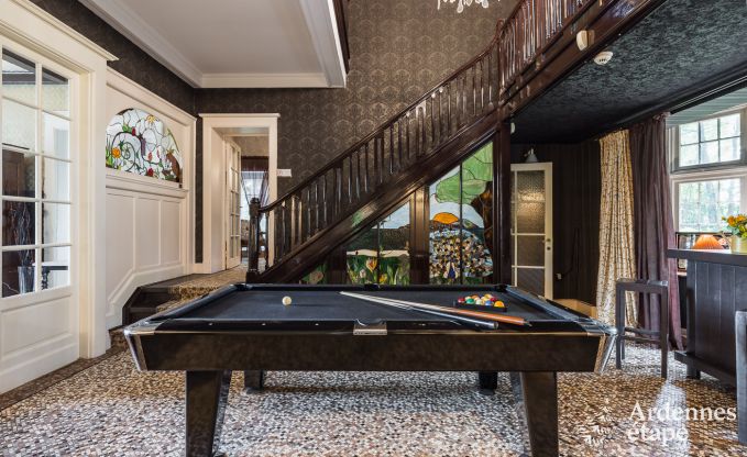 Castle in Spa for 9 persons in the Ardennes
