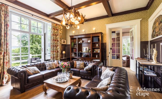 Castle in Spa for 9 persons in the Ardennes