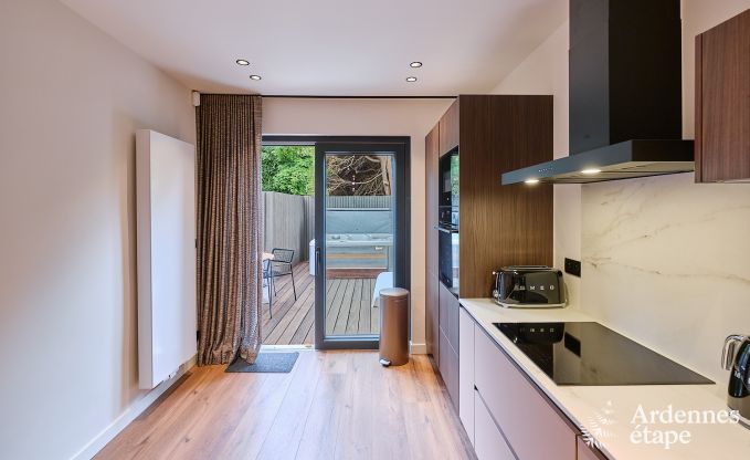 Charming holiday home in Spa with 2 bedrooms, relaxation area and private terrace with jacuzzi