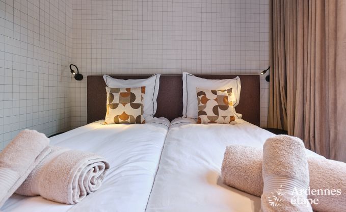 Charming holiday home in Spa with 2 bedrooms, relaxation area and private terrace with jacuzzi