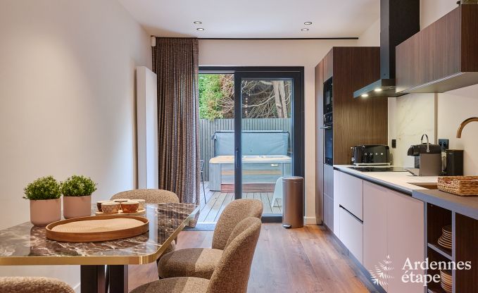 Charming holiday home in Spa with 2 bedrooms, relaxation area and private terrace with jacuzzi