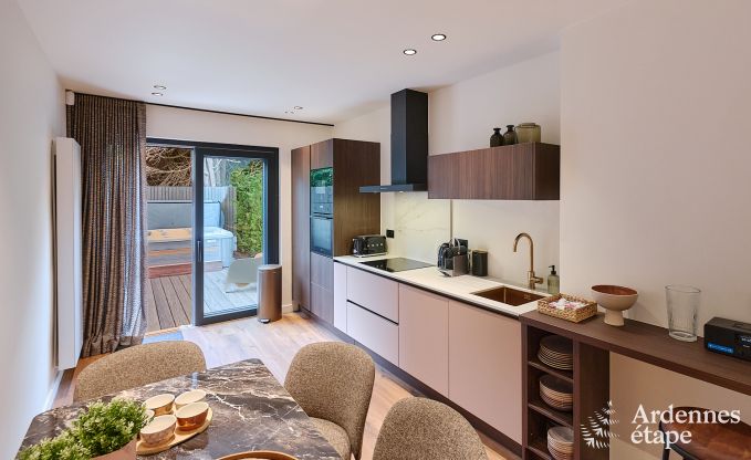 Charming holiday home in Spa with 2 bedrooms, relaxation area and private terrace with jacuzzi