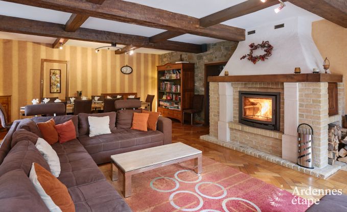 Holiday cottage in Spa for 9 persons in the Ardennes