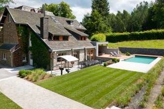 Luxury villa for 14 pers. with garden, pool and wellness to rent in Spa