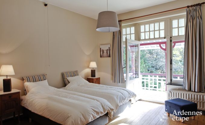 Luxury villa in Spa for 9 persons in the Ardennes