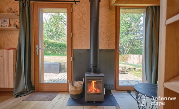 Tiny house with wood stove and private garden in Sprimont, High Fens