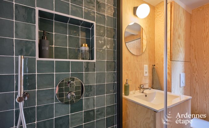 Tiny house with wood stove and private garden in Sprimont, High Fens