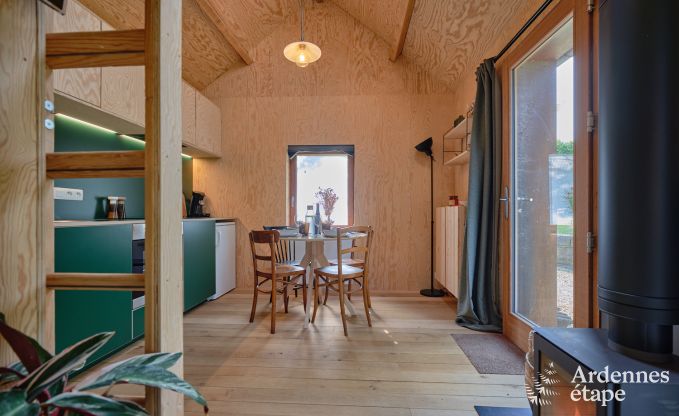 Tiny house with wood stove and private garden in Sprimont, High Fens