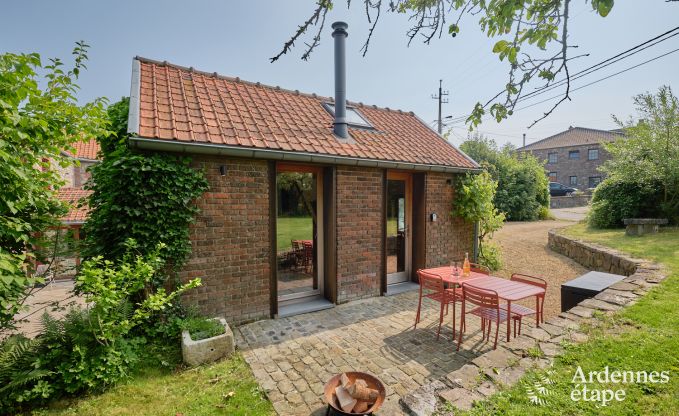 Tiny house with wood stove and private garden in Sprimont, High Fens
